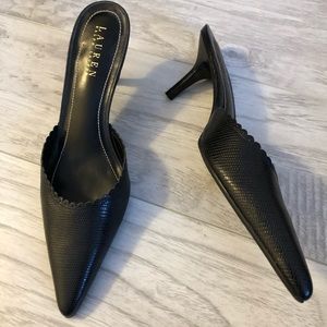 Ralph Lauren African Lizard Mules